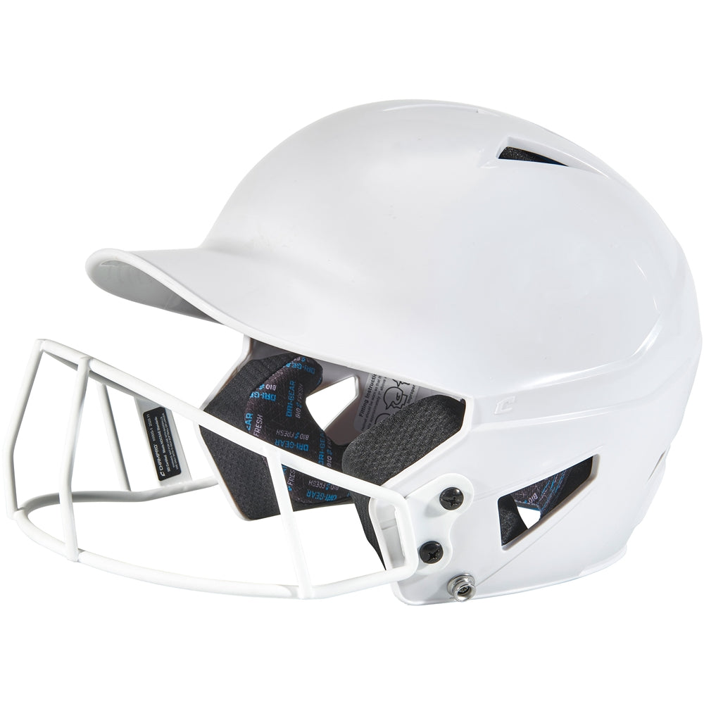 Champro Junior HX Rookie Fast Pitch Batting Helmet with Facemask
