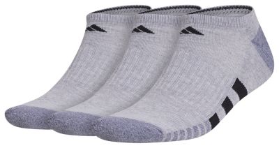 adidas Men's Cushioned 3.0 3-Pack No Show Socks Unisex Accessories Socks