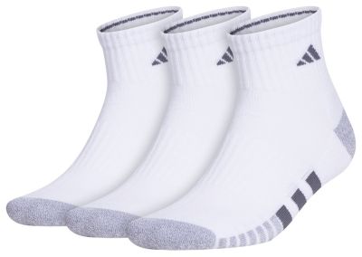 adidas Men's Cushioned 3.0 3-Pack Quarter Socks Unisex Accessories Socks
