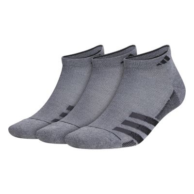adidas Men's Superlite Stripe 3 3-Pack Low Cut Socks Unisex Accessories Socks