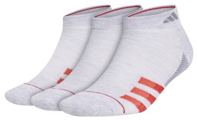 adidas Men's Superlite Stripe 3 3-Pack Low Cut Socks Unisex Accessories Socks