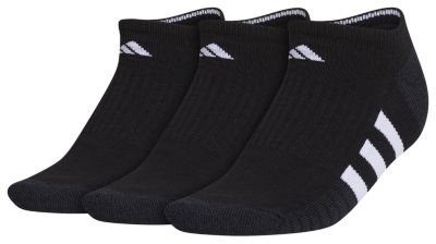 adidas Women's Cushioned 3.0 3-Pack No Show Socks Unisex Accessories Socks