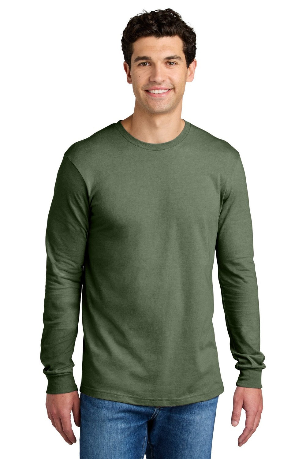Gildan Men's Softstyle CVC Long Sleeve Tee 64440CVC Mens Apparel Shirts & Tops