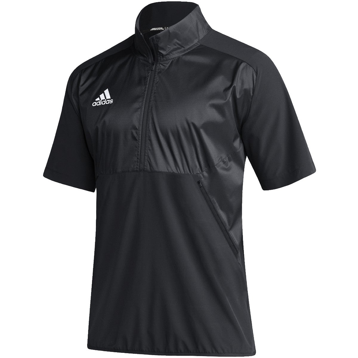adidas Men’s Sideline Short Sleeve 1/4 Zip Jacket Mens Apparel Sweatshirts & Fleece