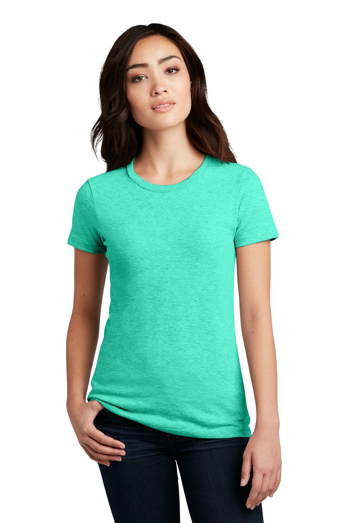 District Women's Perfect Blend Tee DM108L Womens Apparel Shirts & Tops