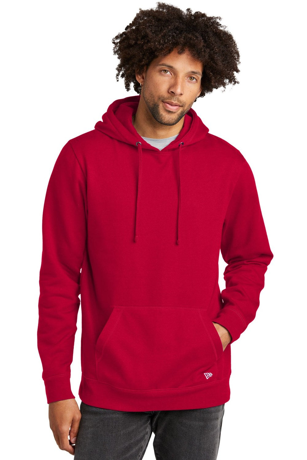 New Era Comeback Fleece Pullover Hoodie. NEA550 Corporate Apparel Sweatshirts & Fleece