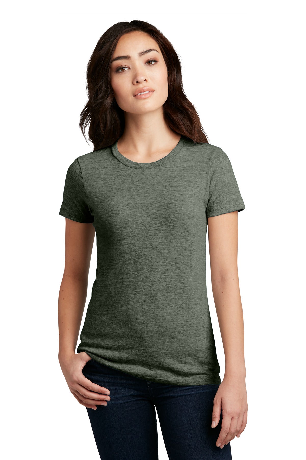 District Women's Perfect Blend Tee DM108L Womens Apparel Shirts & Tops