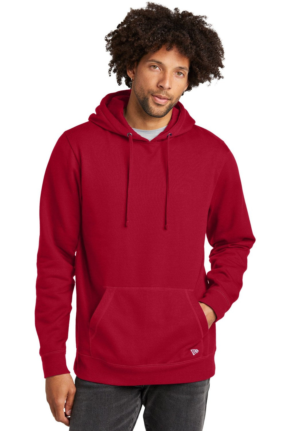 New Era Comeback Fleece Pullover Hoodie. NEA550 Corporate Apparel Sweatshirts & Fleece