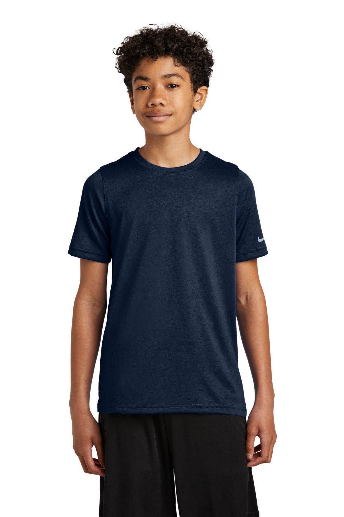 Nike Youth Swoosh Sleeve rLegend Tee Shirt. NKDX8787