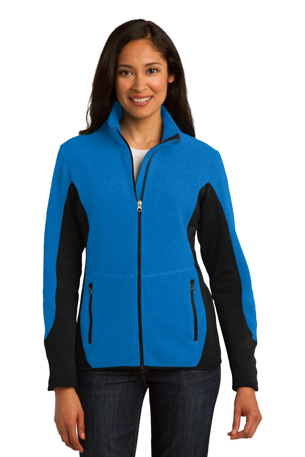 Port Authority Women's R-Tek Pro Fleece Full-Zip Jacket. L227 Womens Apparel Sweatshirts & Fleece