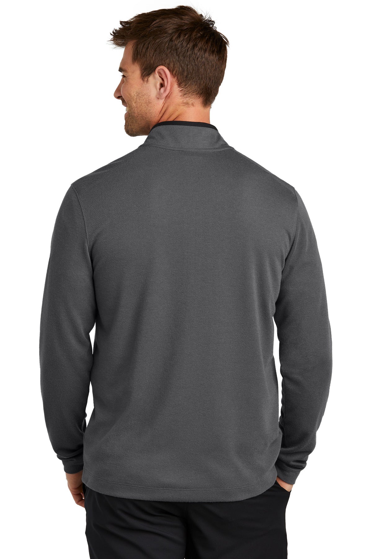 Nike Men's Textured 1/2 Zip Cover-Up. NKDX6702 Corporate Apparel Sweatshirts & Fleece