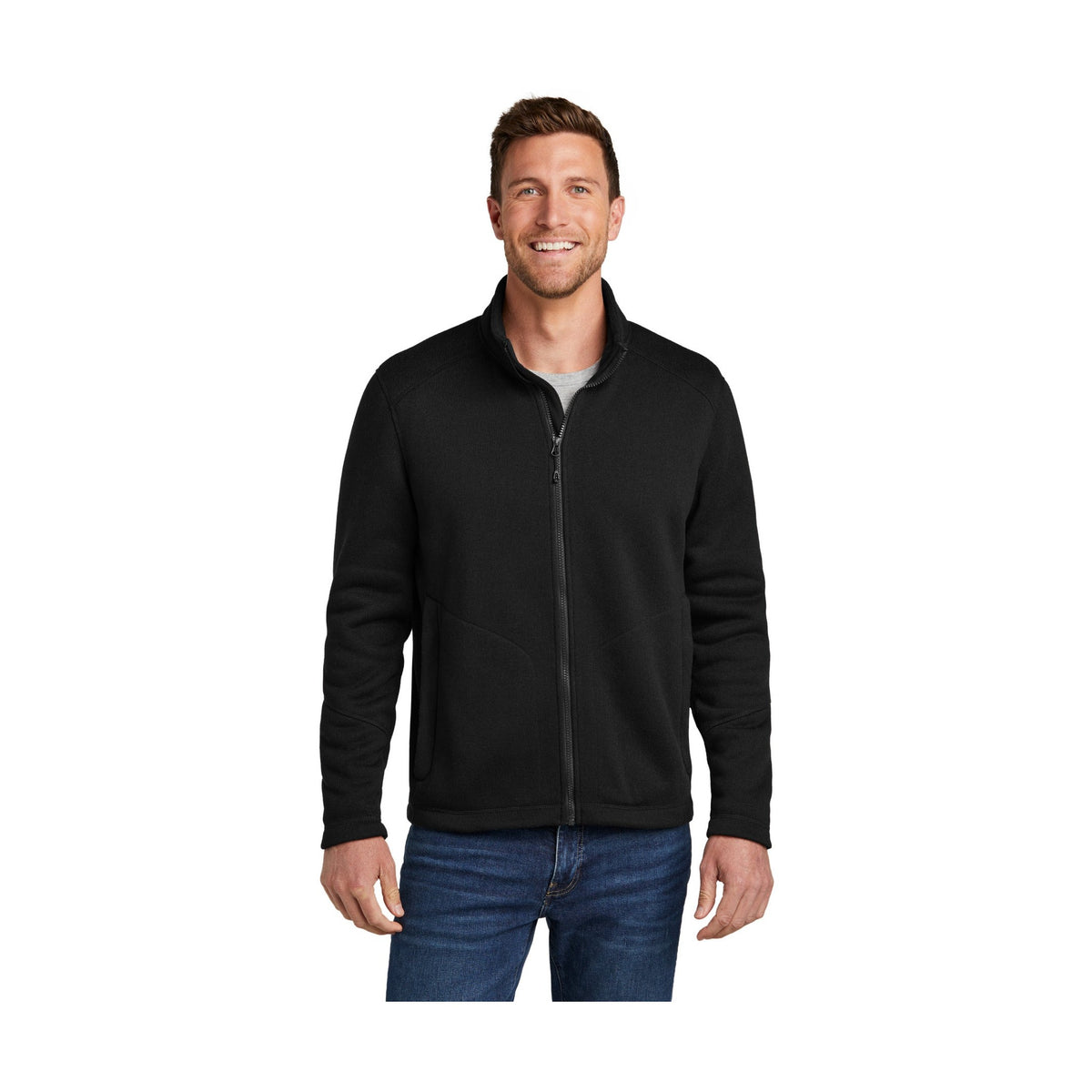 Port Authority Men's Arc Sweater Fleece Jacket F428