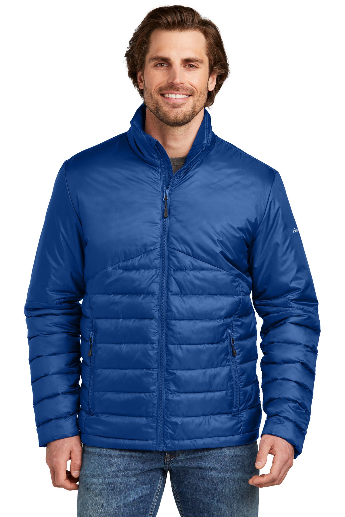 Eddie Bauer Quilted Jacket. EB510 Corporate Apparel Jackets & Vests