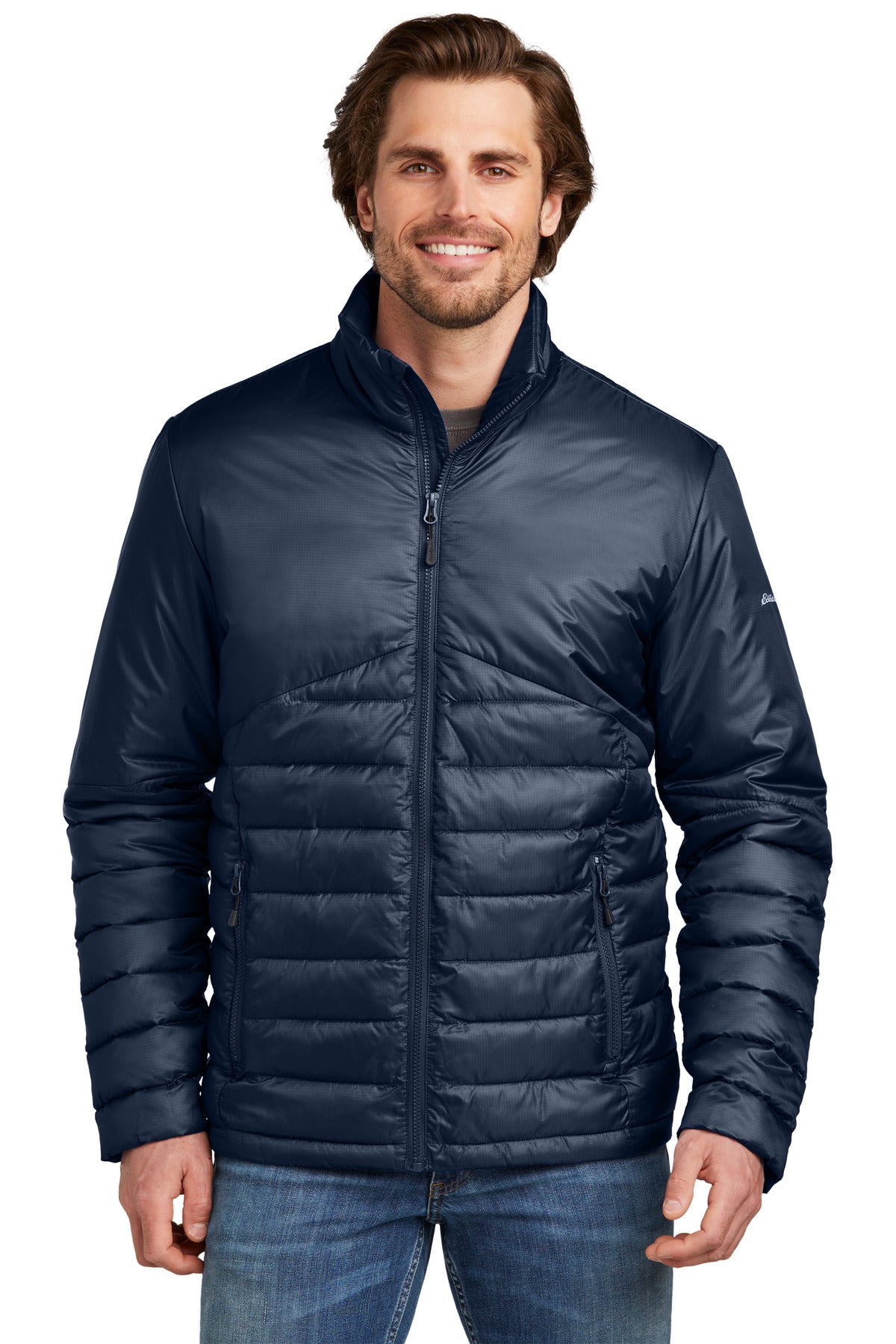 Eddie Bauer Quilted Jacket. EB510 Corporate Apparel Jackets & Vests