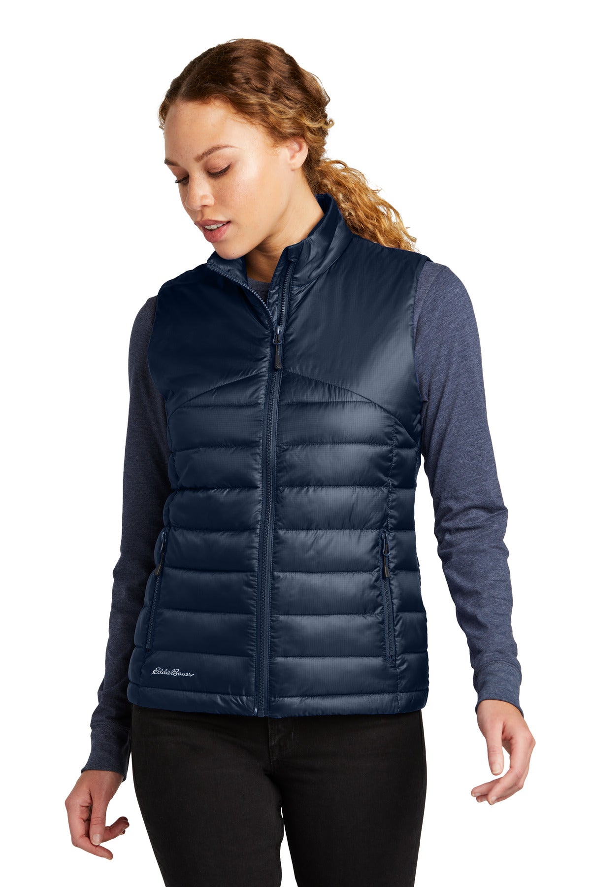 Eddie Bauer Women's Quilted Vest. EB513 Corporate Apparel Jackets & Vests