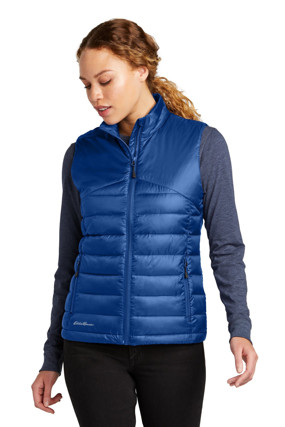 Eddie Bauer Women's Quilted Vest. EB513 Corporate Apparel Jackets & Vests