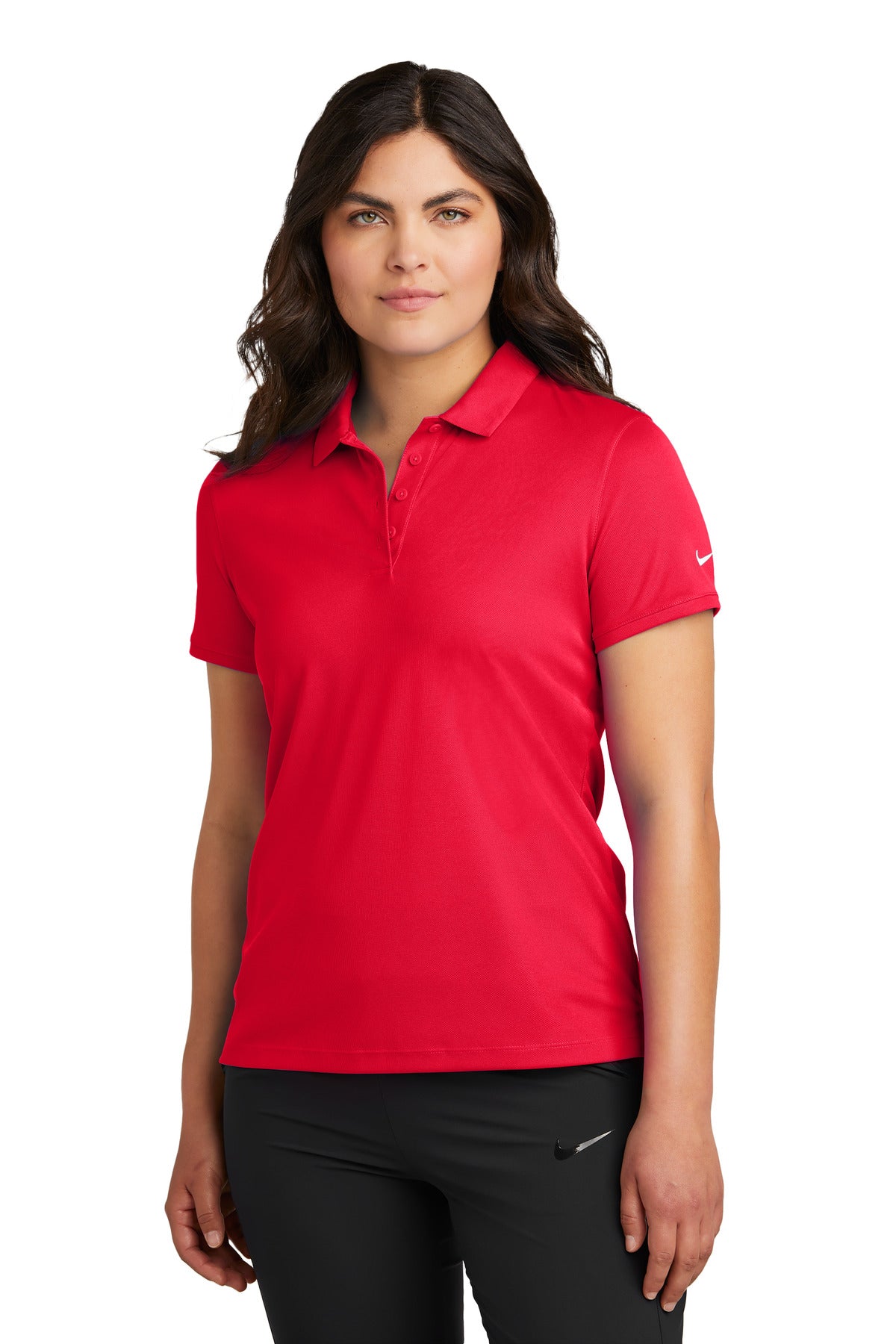 Nike Women's Victory Solid Polo. NKDX6685 Corporate Apparel Shirts & Tops