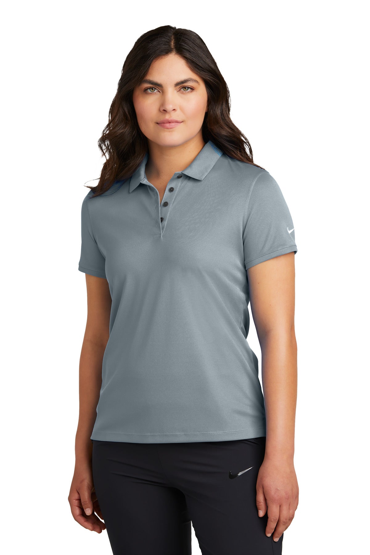 Nike Women's Victory Solid Polo. NKDX6685 Corporate Apparel Shirts & Tops