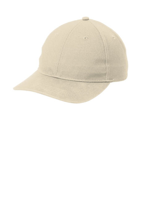 Port Authority® Leather Strap Cap Unisex Accessories Hats & Caps