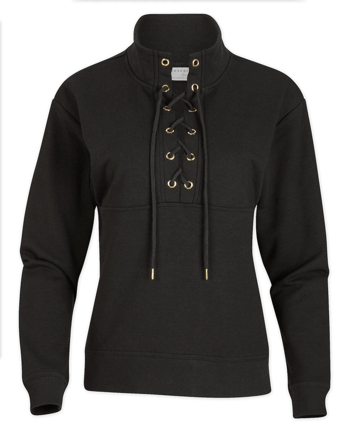 Boxercraft Women's Lace Up Pullover Womens Apparel Sweatshirts & Fleece