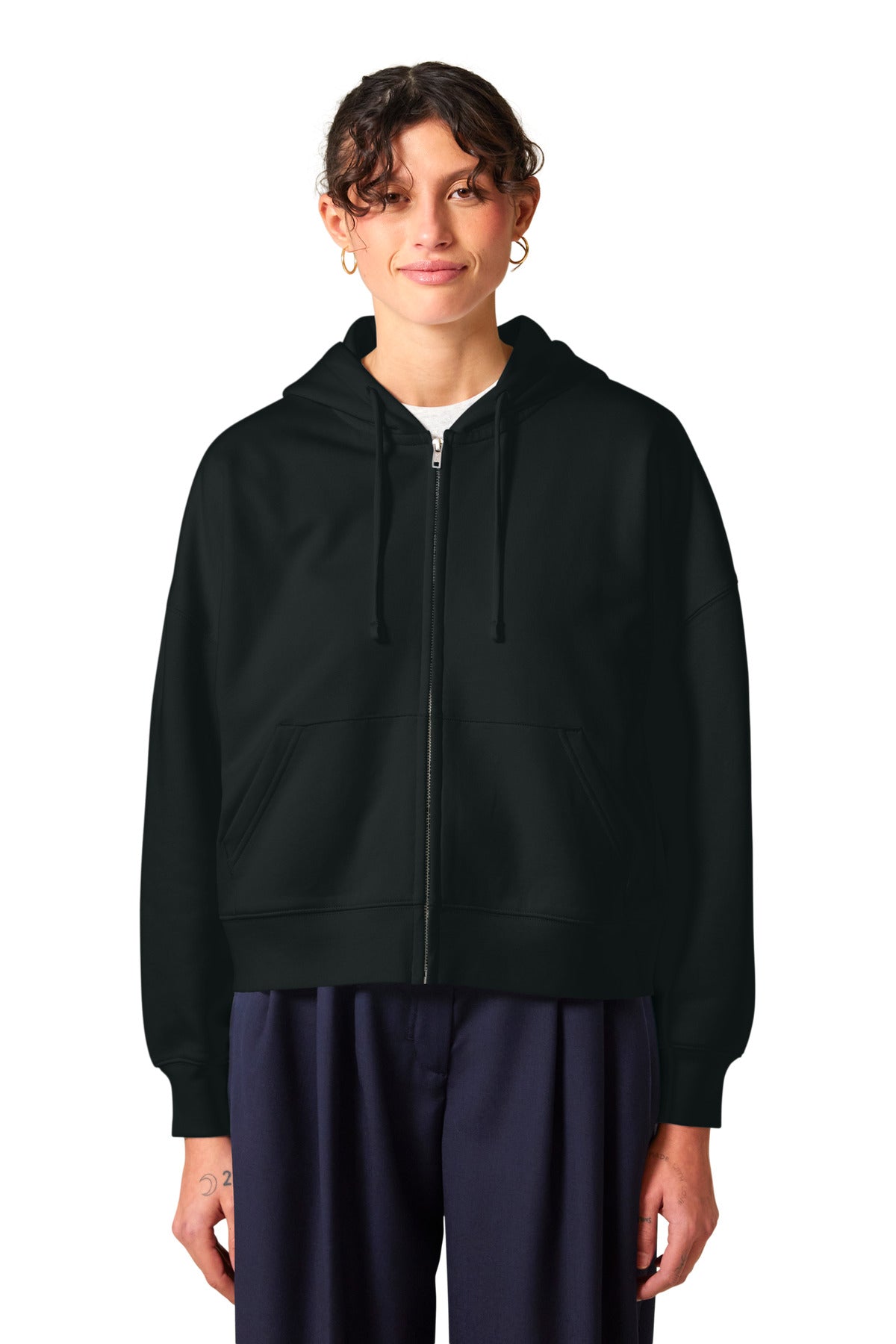 Stanley/Stella Women's Stella Ida Full-Zip Hooded Sweatshirt SXW037 Womens Apparel Sweatshirts & Fleece