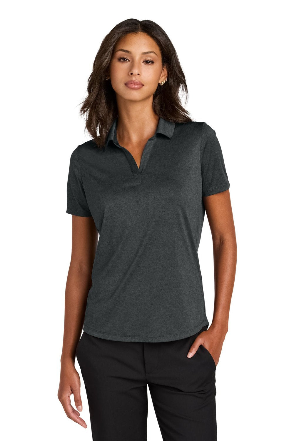 Mercer+Mettle Women's Recharge Jersey Polo MM1021 Womens Apparel Shirts & Tops