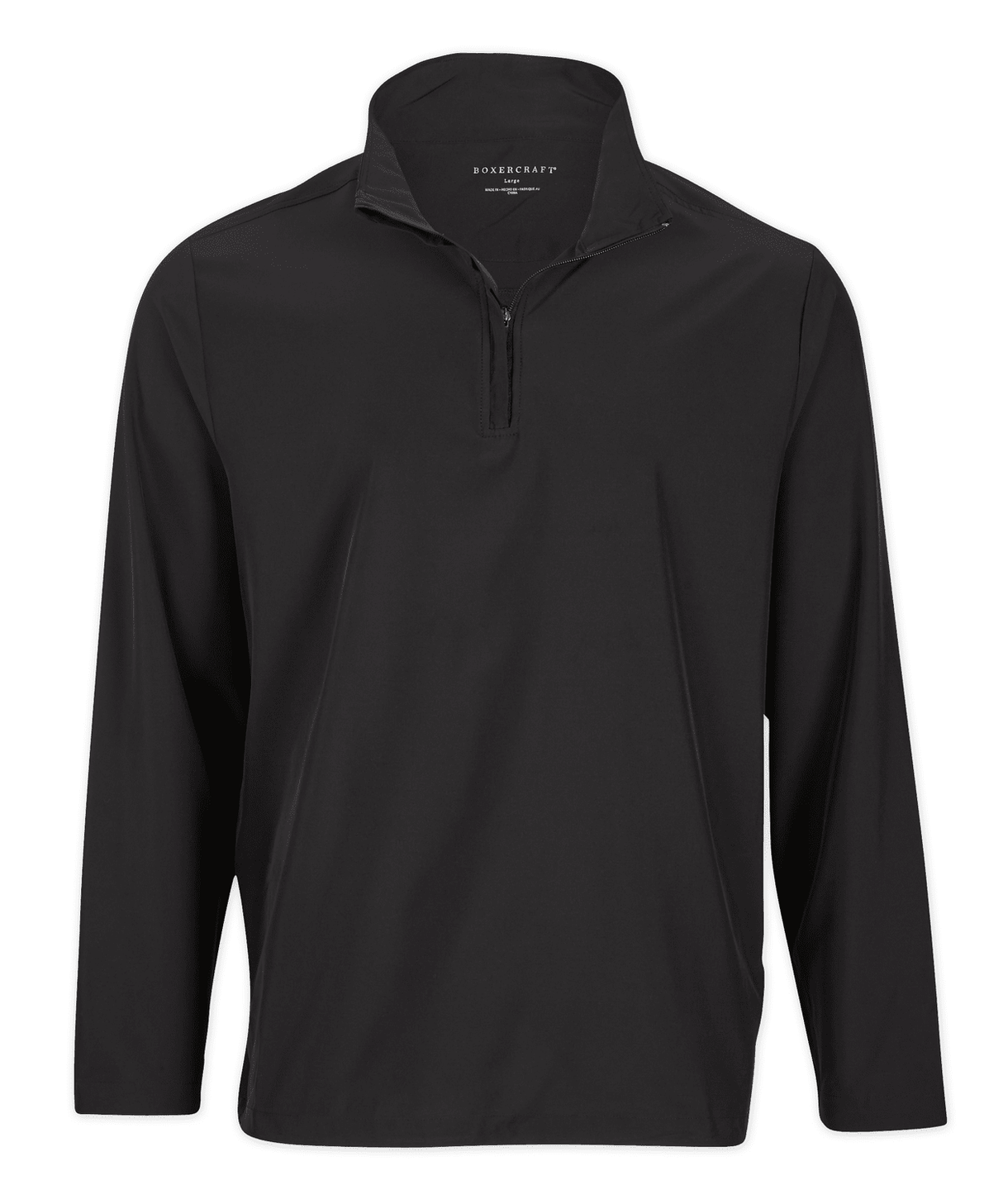 Boxercraft Men's Stretch Woven 1/4 Zip Pullover Mens Apparel Sweatshirts & Fleece
