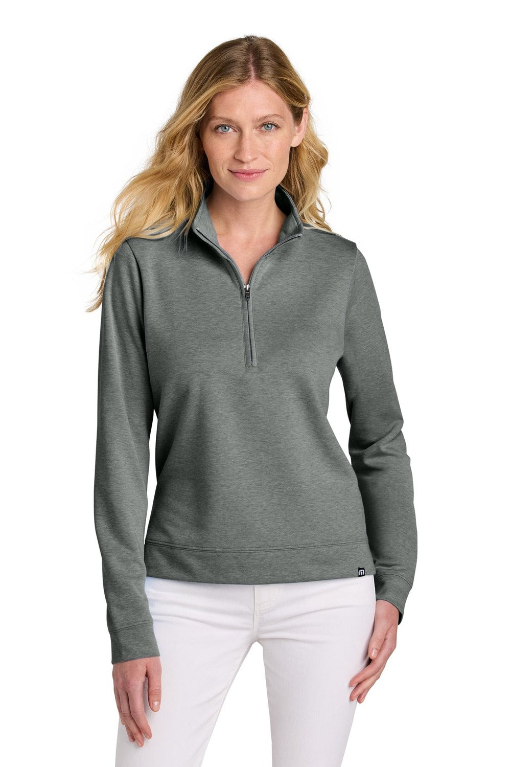 TravisMathew Women's Coveside 1/2-Zip TM1LD007 Corporate Apparel Sweatshirts & Fleece