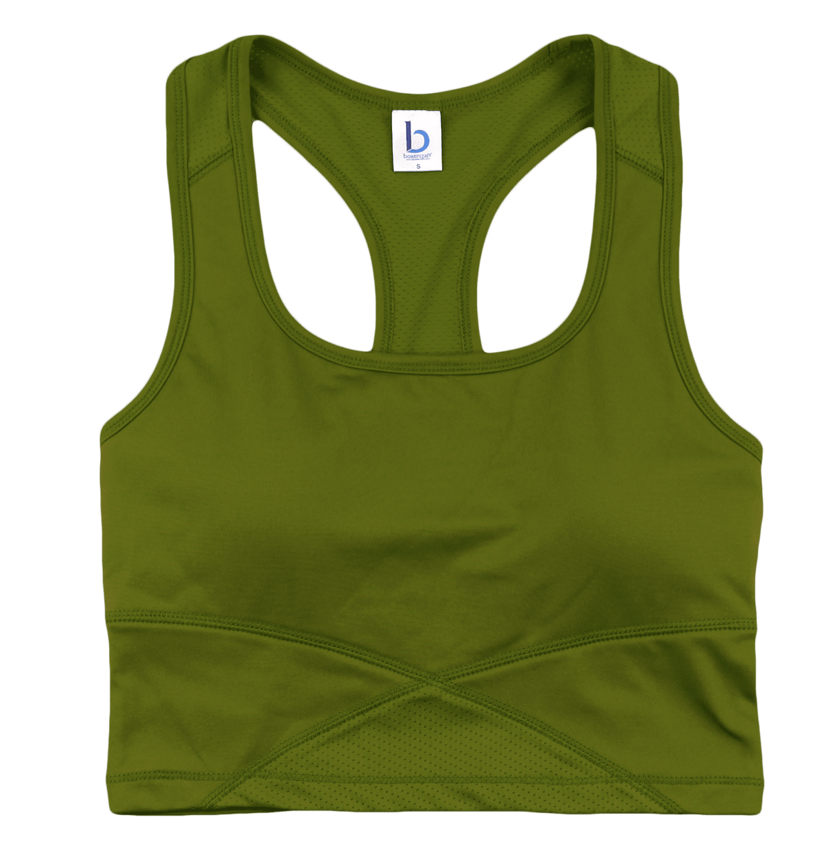 Boxercraft Girls' Cropped Middie Tank Youth Apparel Shirts & Tops