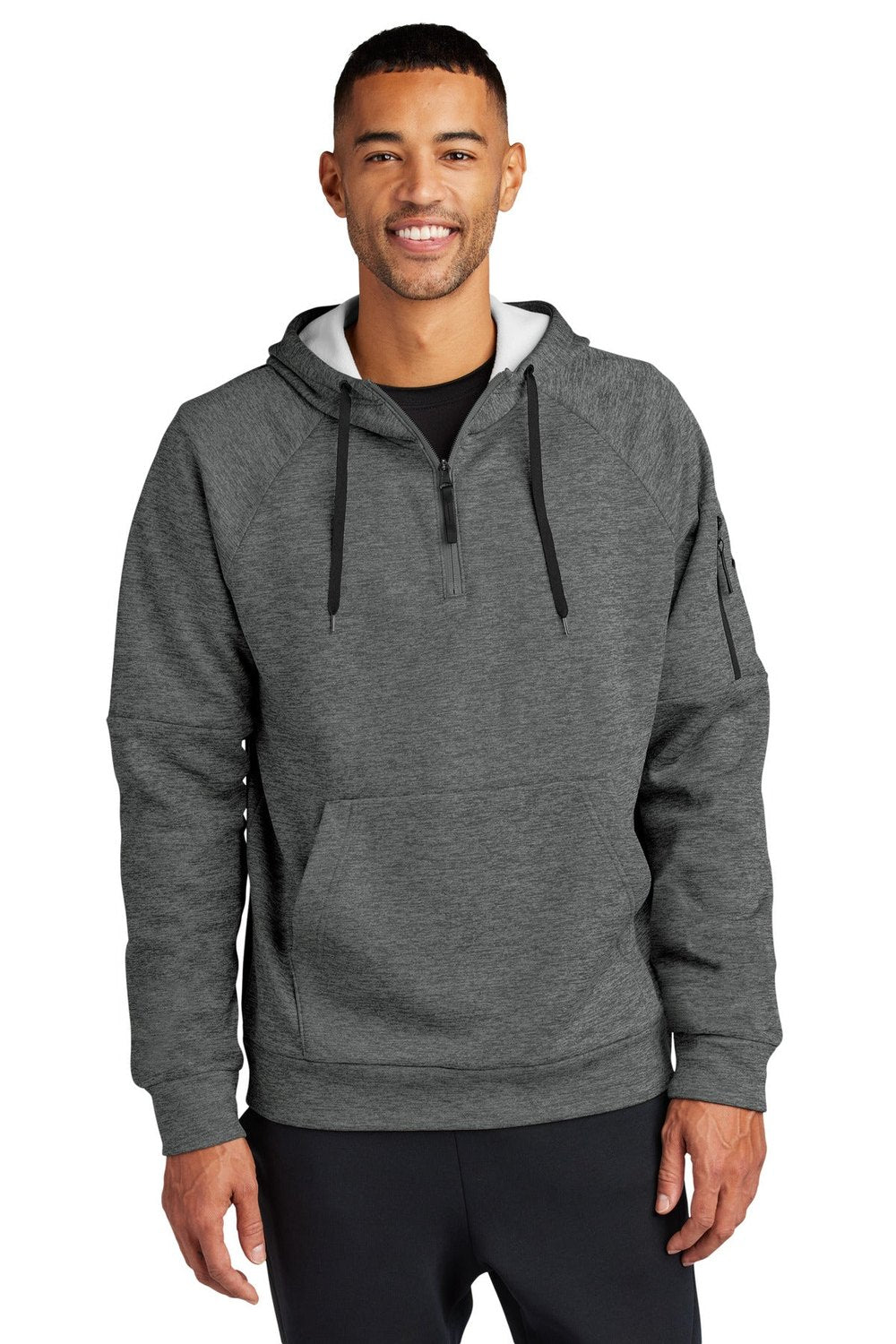 Nike Men's Therma-FIT Pocket 1/4-Zip Fleece Hoodie NKFD9742 Corporate Apparel Shirts & Tops