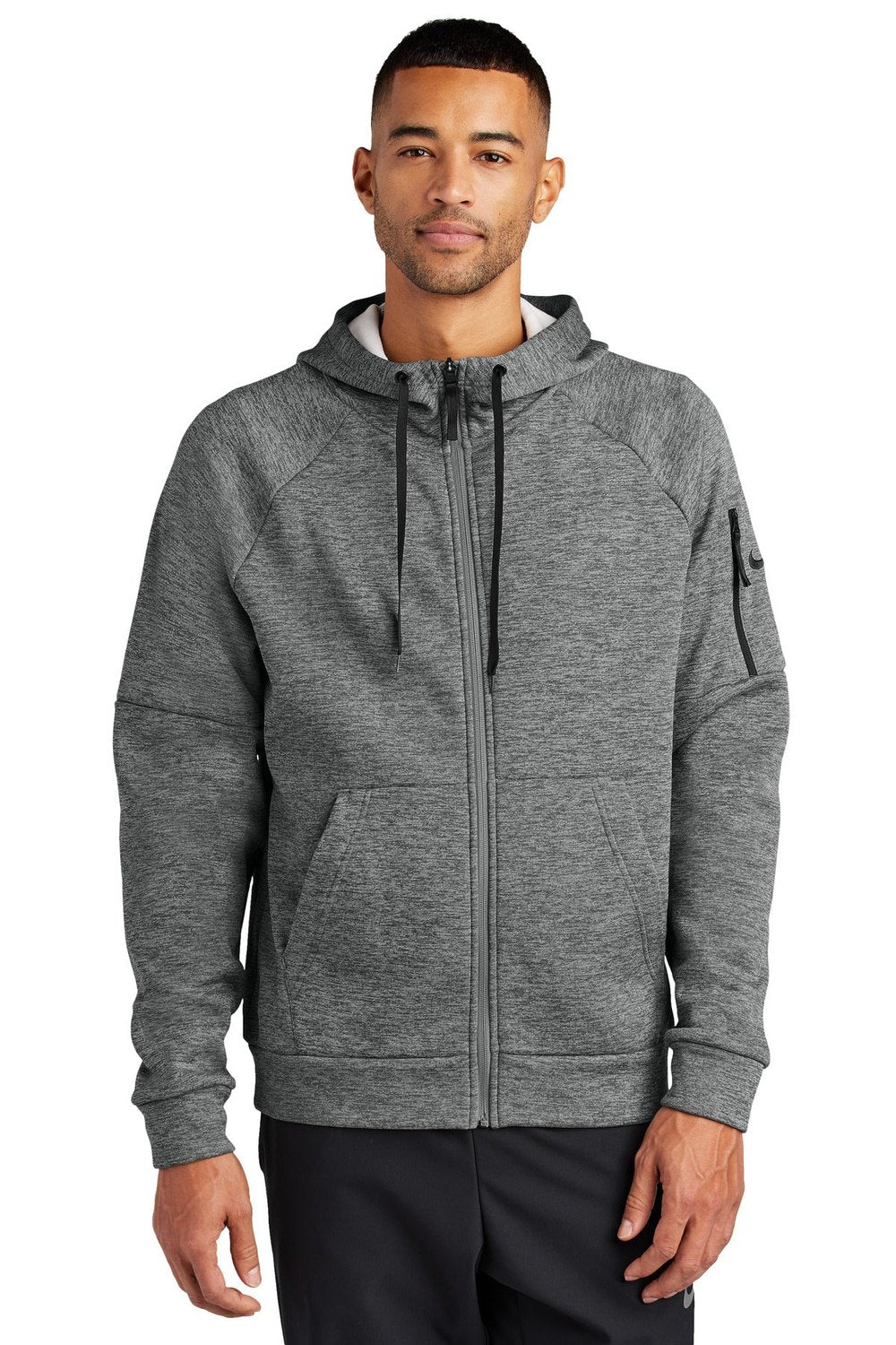 Nike Therma-FIT Pocket Full-Zip Fleece Hoodie NKFD9859 Corporate Apparel Shirts & Tops