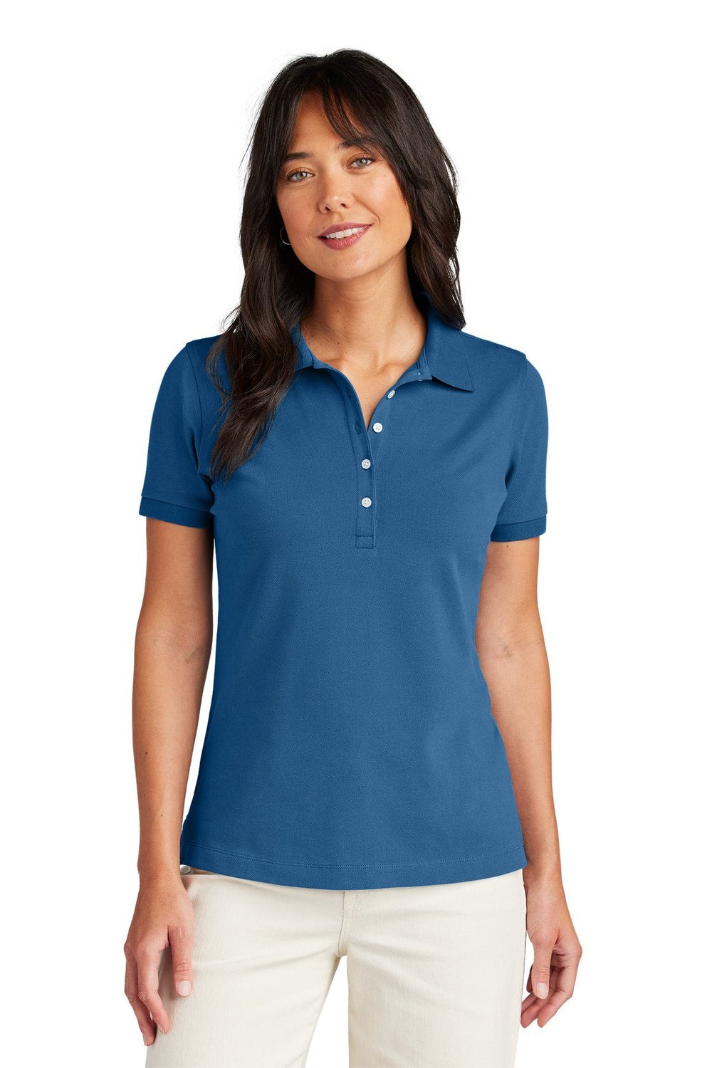 Brooks Brothers Women's Pima Cotton Pique Polo BB18201 Corporate Apparel Shirts & Tops