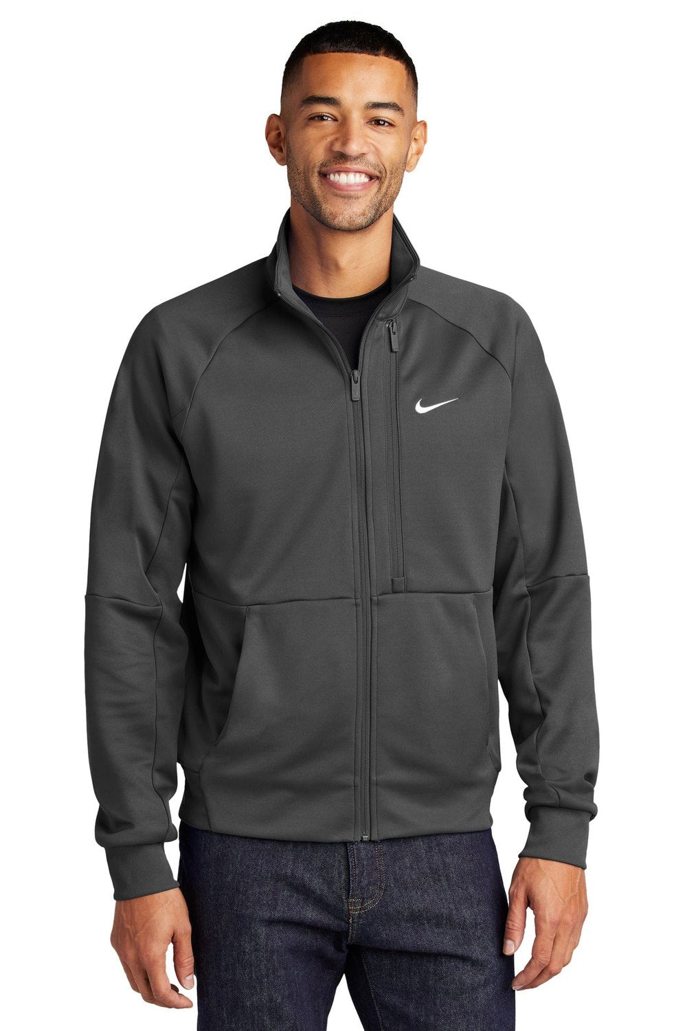 Nike Full-Zip Chest Swoosh Jacket NKFD9891 Corporate Apparel Jackets & Vests