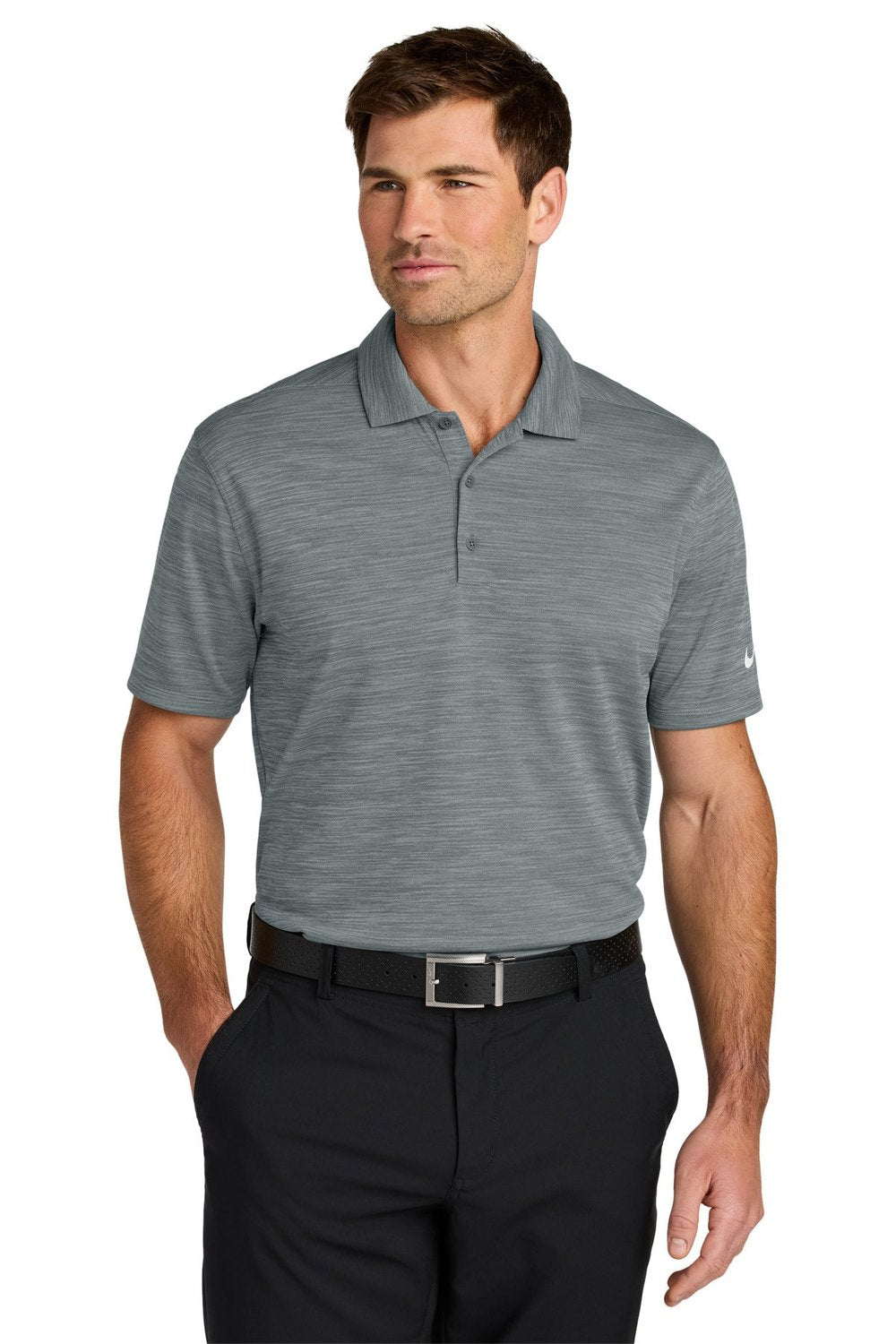 Nike Dri-FIT Striated Polo NKFQ4792 Corporate Apparel Shirts & Tops