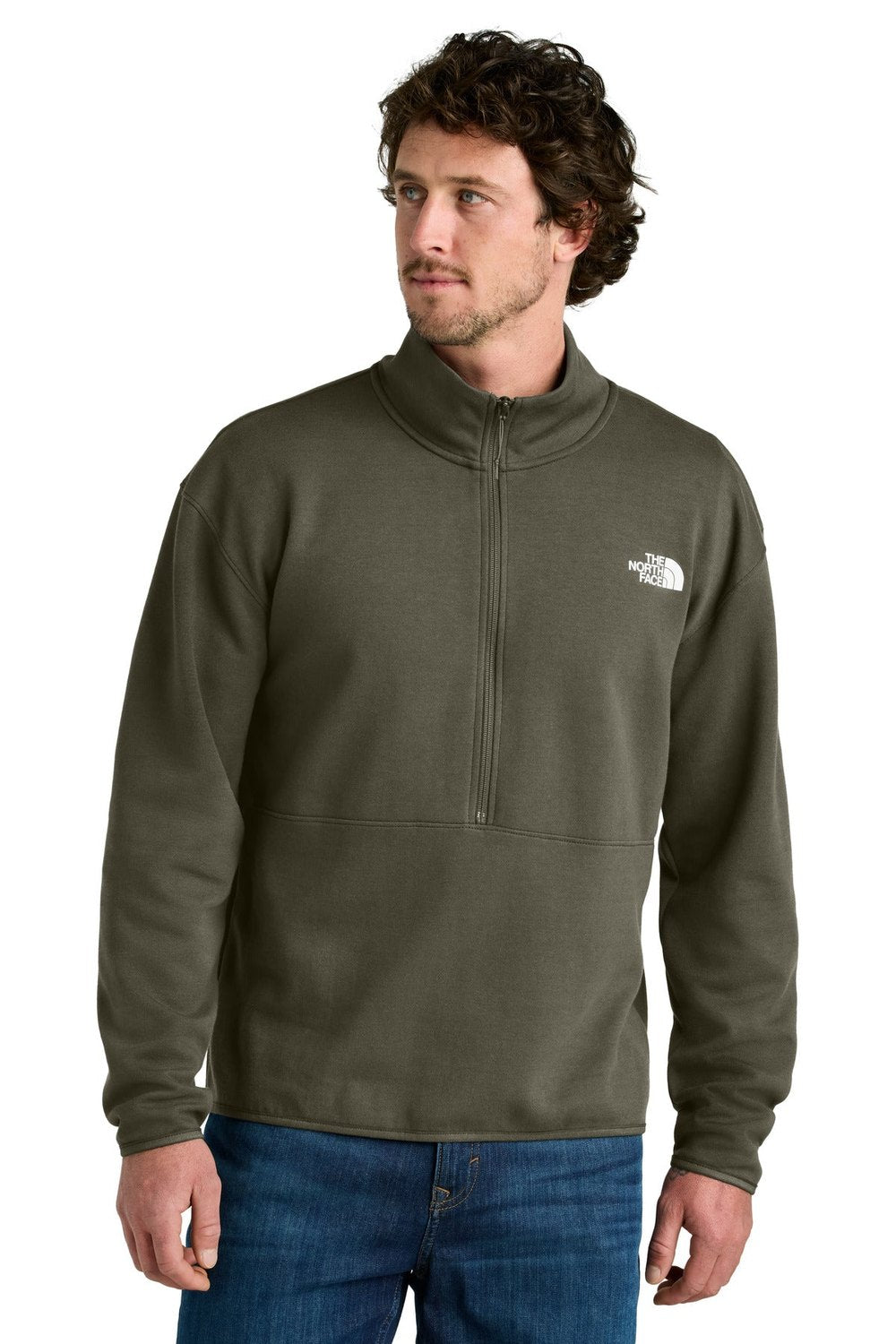 The North Face Double-Knit 1/2-Zip Fleece NF0A8C5G Corporate Apparel Shirts & Tops