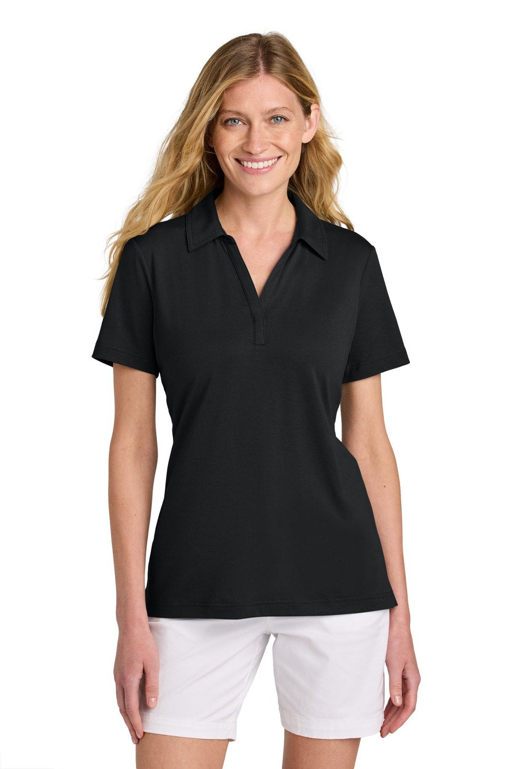 TravisMathew Women's Glenview Solid Polo TM1LF071 Corporate Apparel Shirts & Tops