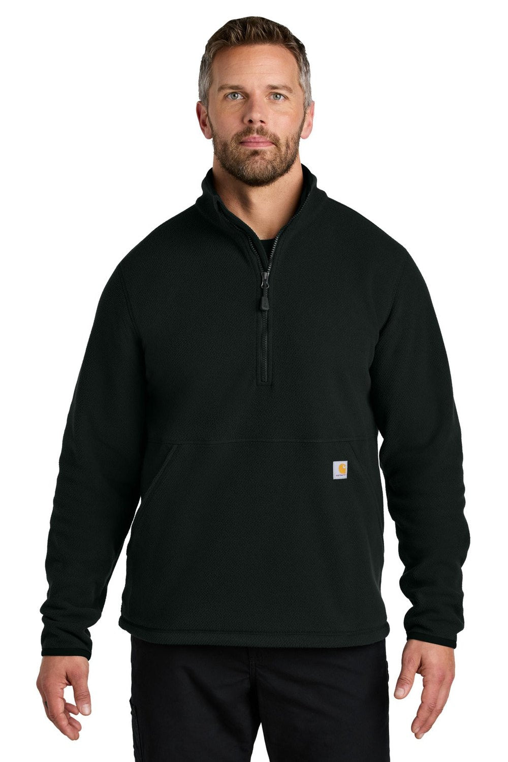 Carhartt Men's Textured 1/2-Zip Fleece Jacket CT106417 Corporate Apparel Jackets & Vests