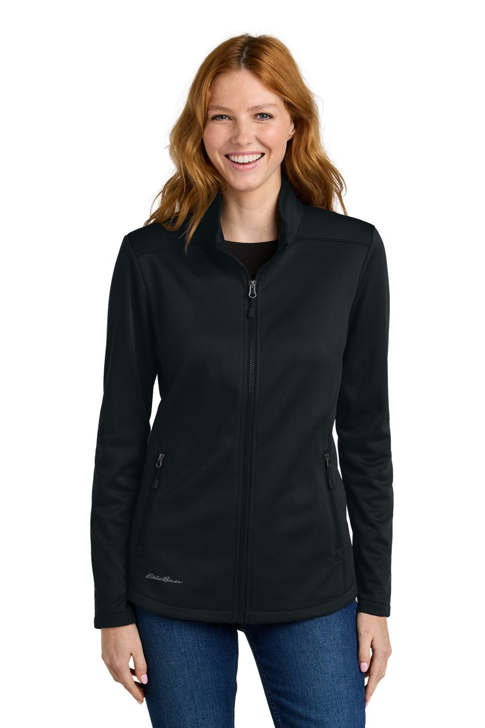 Eddie Bauer Women's Smooth Mid Layer Fleece Full-Zip EB2470 Corporate Apparel Jackets & Vests