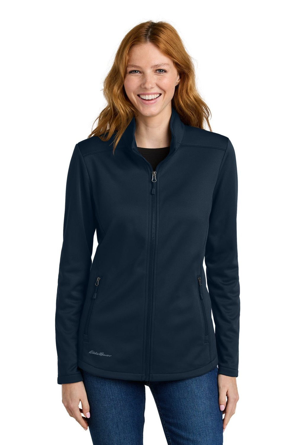 Eddie Bauer Women's Smooth Mid Layer Fleece Full-Zip EB2470 Corporate Apparel Jackets & Vests
