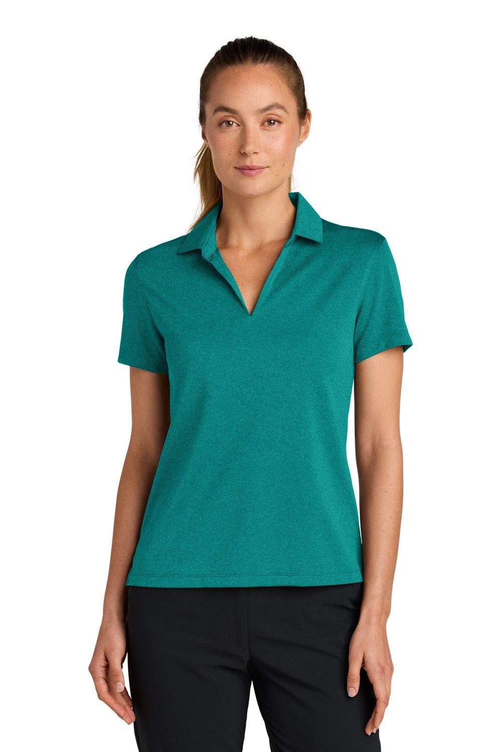 Nike Women's Dri-FIT Smooth Heather Polo NKFQ4793 Corporate Apparel Shirts & Tops