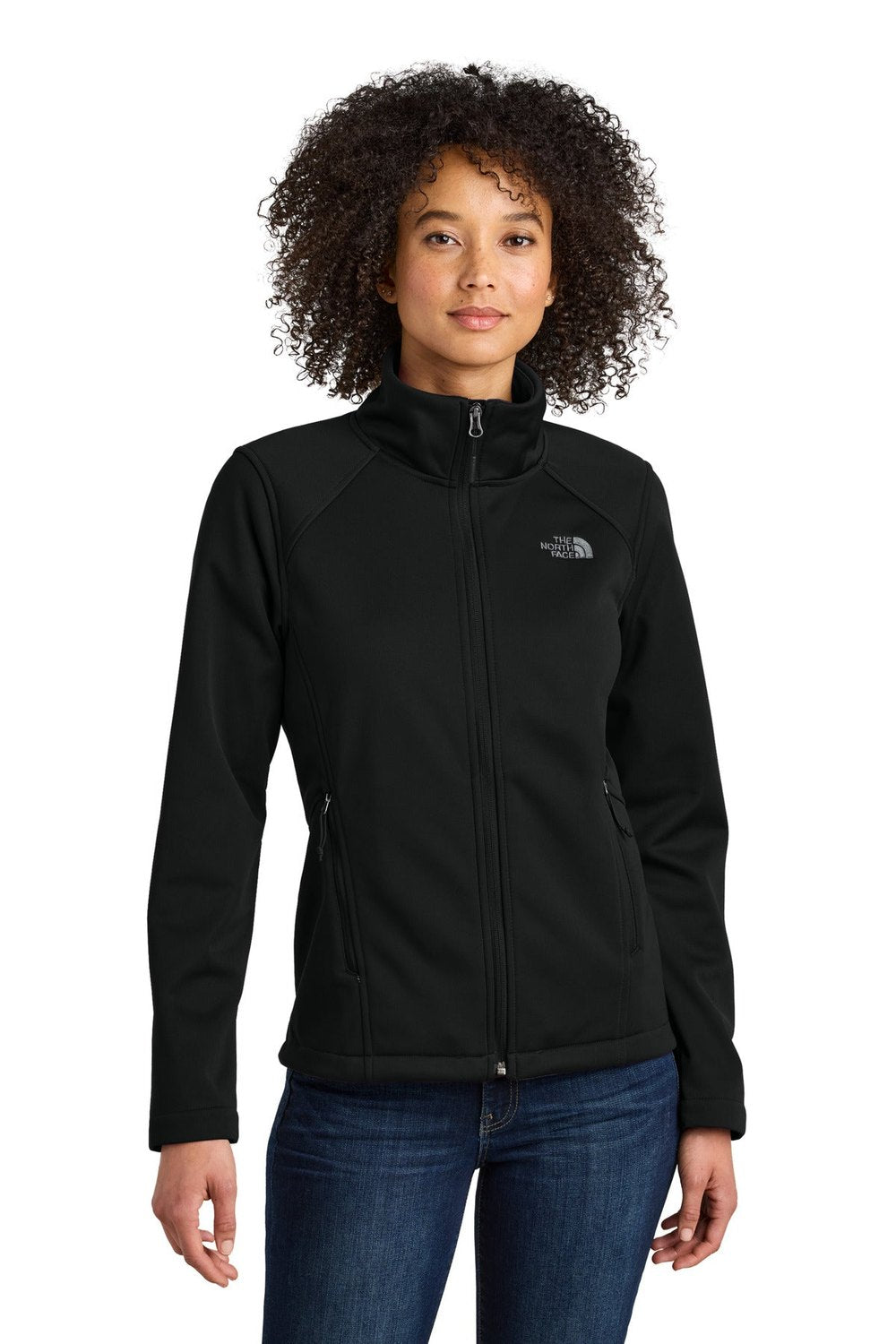 The North Face Women's Chest Logo Ridgewall Soft Shell Jacket NF0A88D4 Corporate Apparel Jackets & Vests