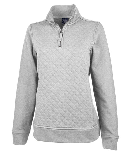 Charles River Women's Franconia Quilted 1/4 Zip Womens Apparel Sweatshirts & Fleece