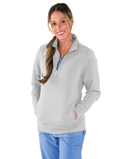 Charles River Women's Franconia Quilted 1/4 Zip Womens Apparel Sweatshirts & Fleece