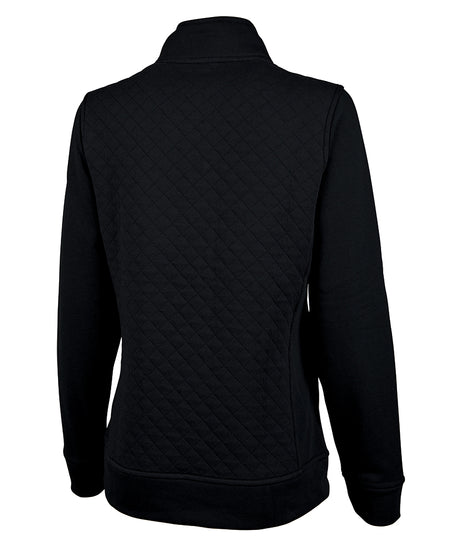Charles River Women's Franconia Quilted 1/4 Zip Womens Apparel Sweatshirts & Fleece