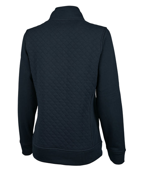 Charles River Women's Franconia Quilted 1/4 Zip Womens Apparel Sweatshirts & Fleece