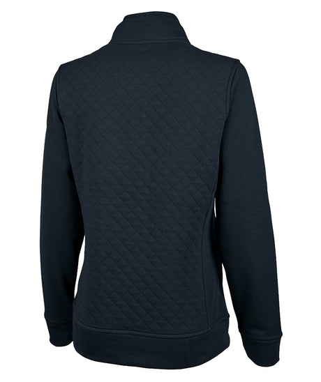 Charles River Women's Franconia Quilted 1/4 Zip Womens Apparel Sweatshirts & Fleece