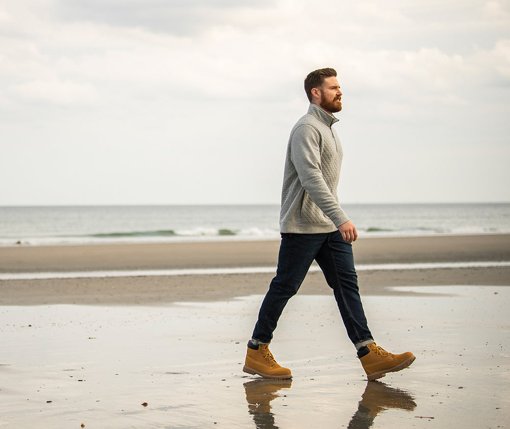 Charles River Men's Franconia Quilted Pullover Mens Apparel Sweatshirts & Fleece