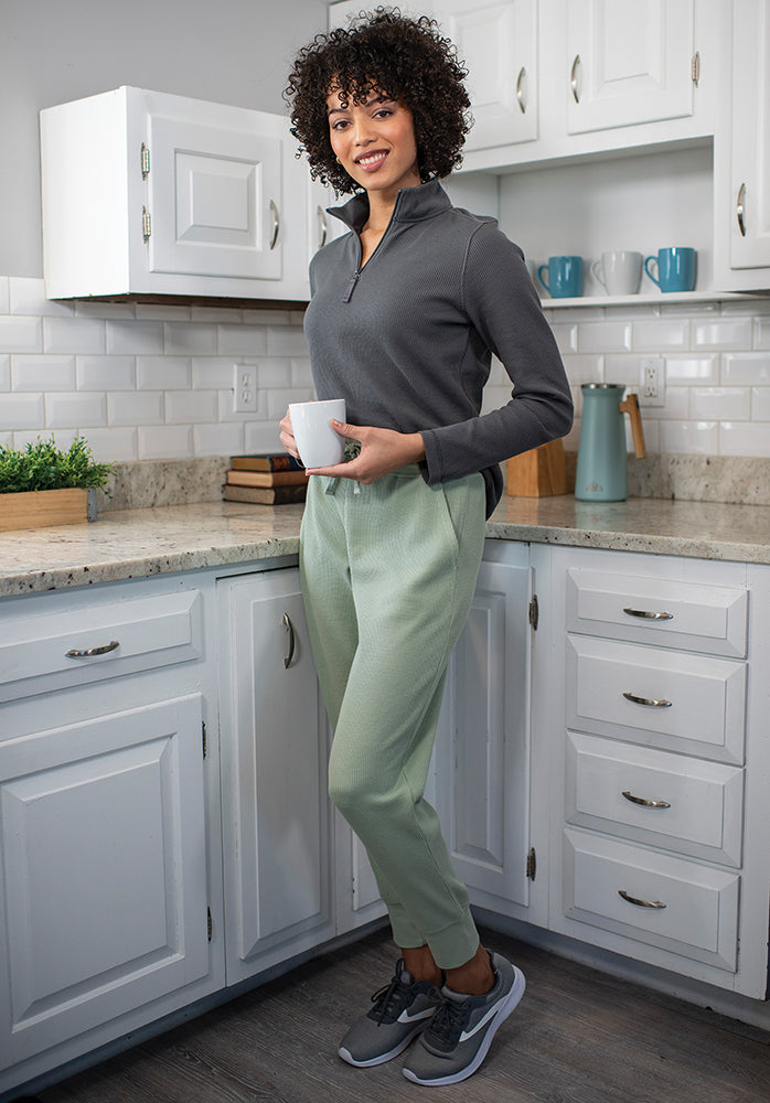 Charles River Women's Waffle Joggers Womens Apparel Pants & Sweatpants