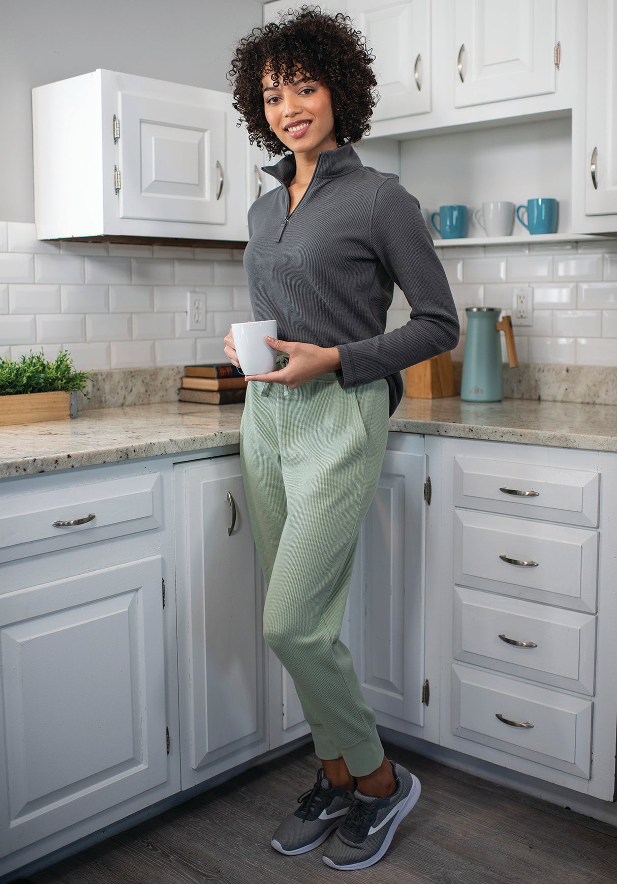 Charles River Women's Waffle Joggers Womens Apparel Pants & Sweatpants