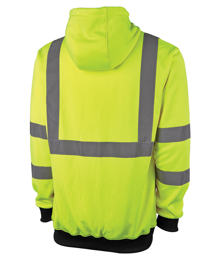 Charles River Men's Hi-Vis Full Zip Jacket Mens Apparel Jackets & Vests